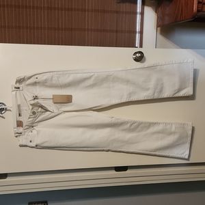 Womens White Levi 529 Jeans